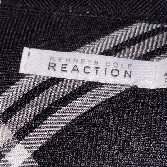 Black plaid dress - Picture 2 of 2